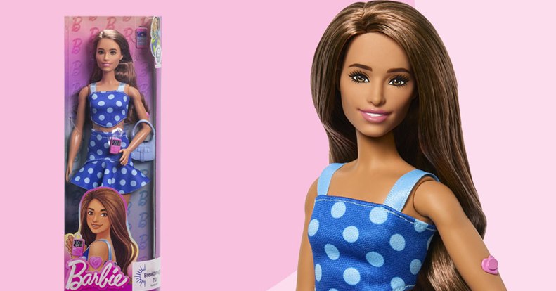 Itt az új, cukorbeteg Barbie inzulinpumpával és vércukormérővel