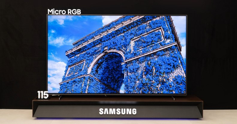 A Samsung olyan tévét tervez, amely méretben és technológiában is élre akar törni