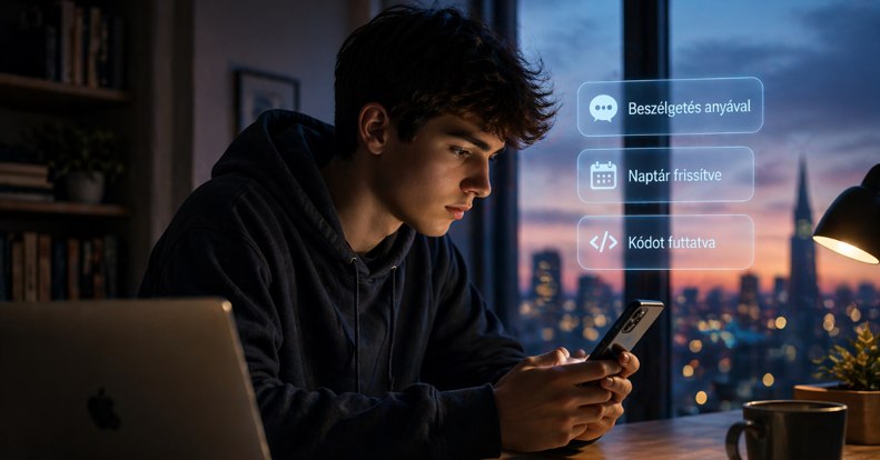 Milyen jót chateltél a gyerekeddel! Kár, hogy nem is ő volt az...