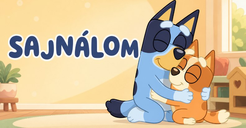 A bocsánatkérést akarod megtanítani a gyereknek? Így segíthet a Bluey benne