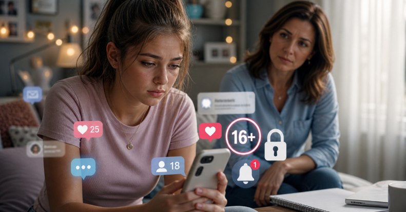 5 tipp, hogyan érdemes beszélgetni tinédzser gyerekeddel a közösségi média korlátozásáról