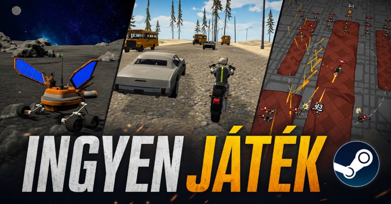 Ingyen játék: három ajándékot is megszerezhetsz most Steamen, de alig pár órád van rá