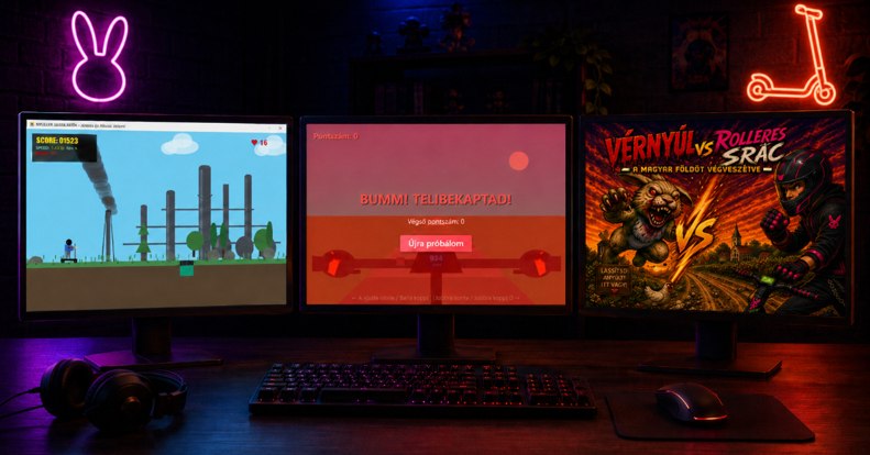 Hát persze, hogy készültek videójátékok is a nyúl és a rolleres balesetéről