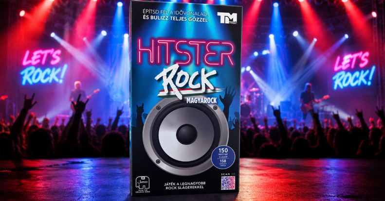 Hitster Rock – Magyarock társasjáték-ajánló: akkor csapjunk a húrok közé!