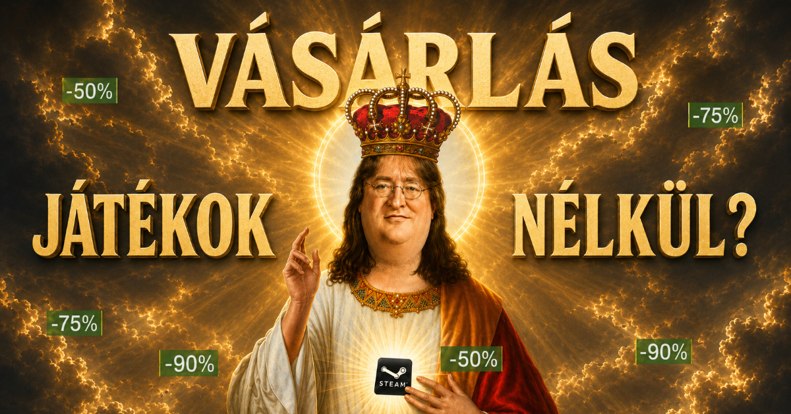 Egy kamu Steam oldal készült, csak hogy átélhesd a korlátlan akciós vásárlás örömét