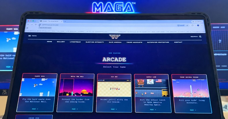 A Fehér Ház megtalálta a legegyszerűbb módját Trump politikájának elmagyarázására: videójátékokat csinált belőle