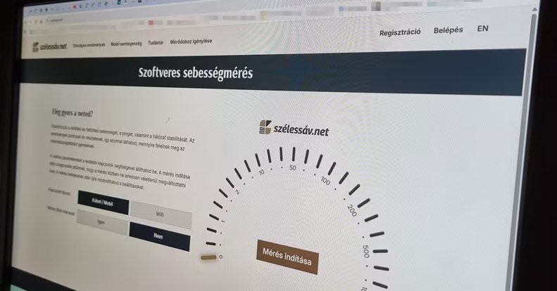 Mennyire gyors az otthoni neted? Megújult az NMHH internetmérője, a Szélessáv.net