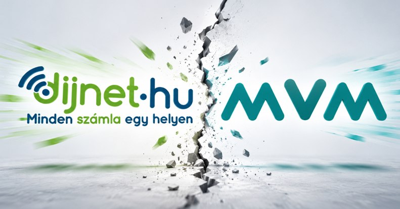 Megszűnik az MVM-számlák kezelése a Díjneten - mutatjuk, mit kell átállítani