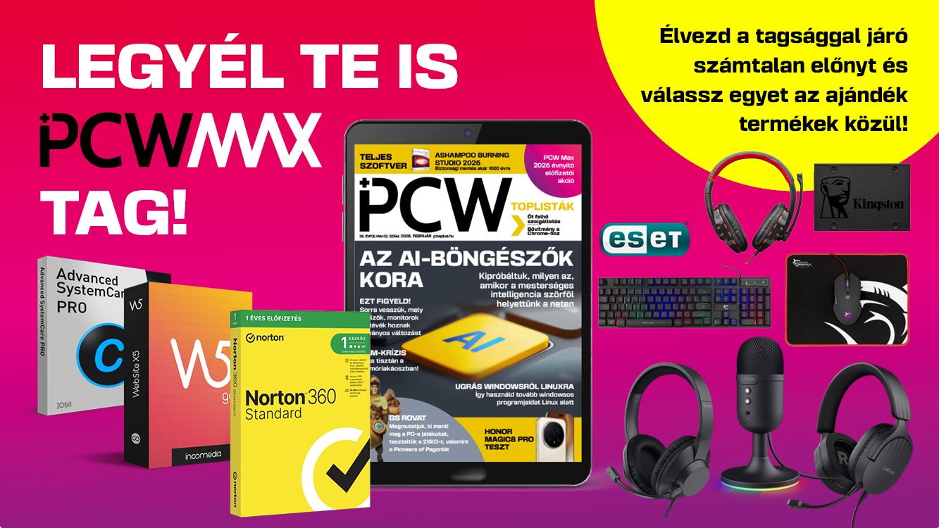 Legyél te is PCWMax tag!